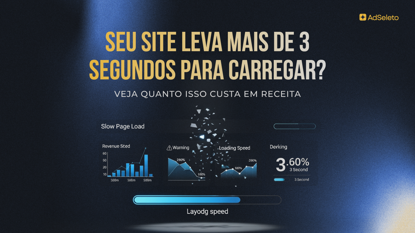 Descubra quanto seu site lento está custando em receita perdida e estratégias práticas para acelerar sem comprometer a monetização.