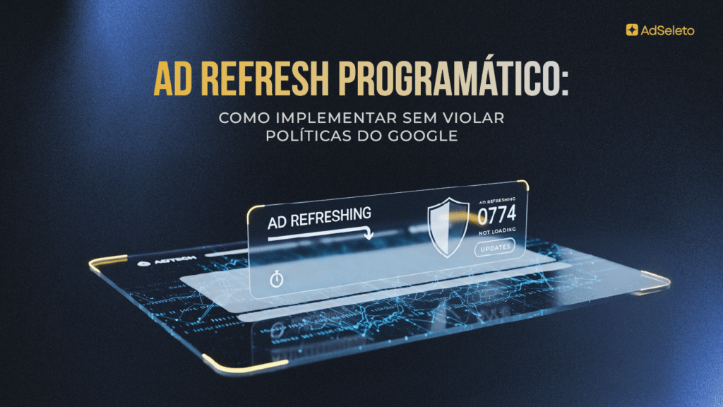 Ad refresh aumenta impressões, mas exige compliance rigoroso com as políticas do Google. Entenda quando vale a pena, os riscos reais e os erros que geram penalização.