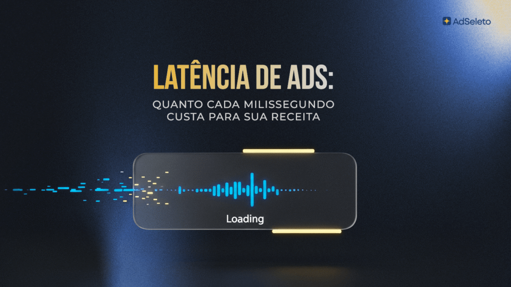 Latência de ads reduz viewability, corta bids premium e penaliza seus Core Web Vitals ao mesmo tempo.