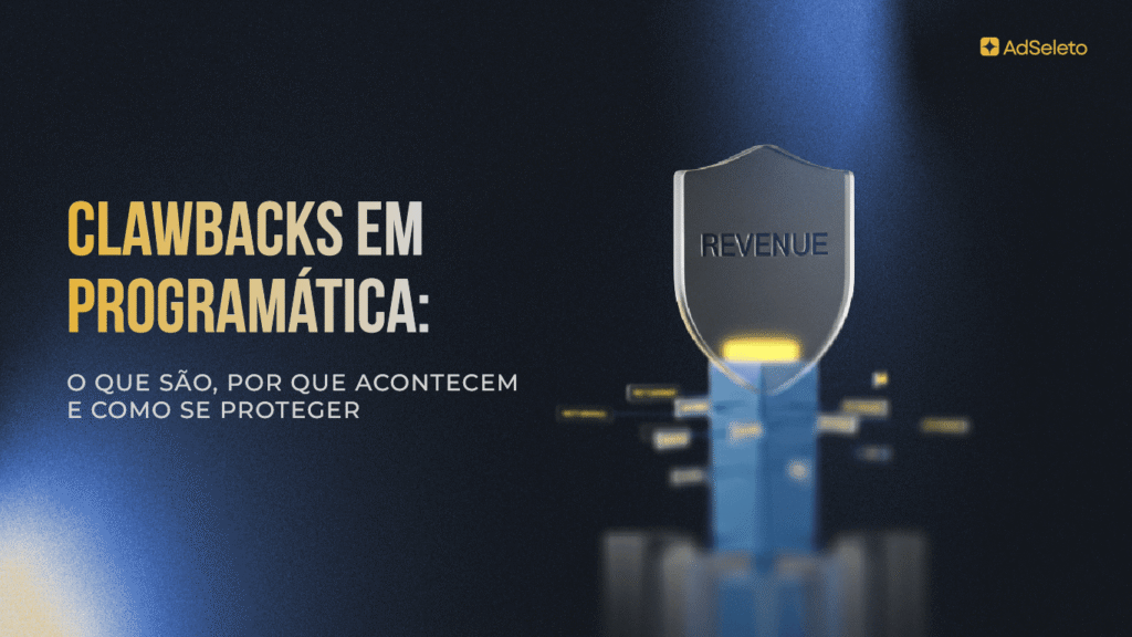 Clawback em programática aparece no extrato sem aviso e corrói receita já contabilizada. Entenda as causas, como identificar e o que fazer.
