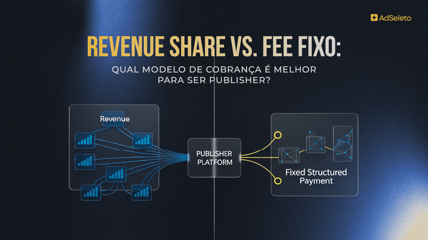 Revenue share vs fee fixo: a resposta depende da sua receita mensal. Veja o ponto de equilíbrio, os custos ocultos de cada modelo e quando trocar um pelo outro.