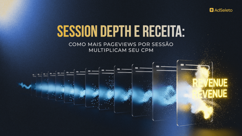 Session depth monetização: cada pageview a mais por sessão é receita pura. Veja onde sua operação está vazando.