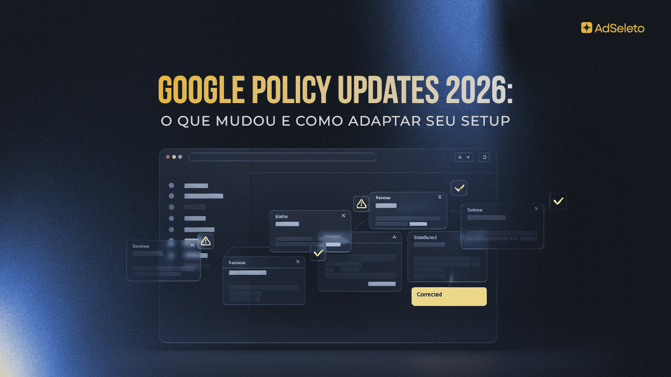 Google ads policy updates 2026: o que mudou e como adaptar seu setup
