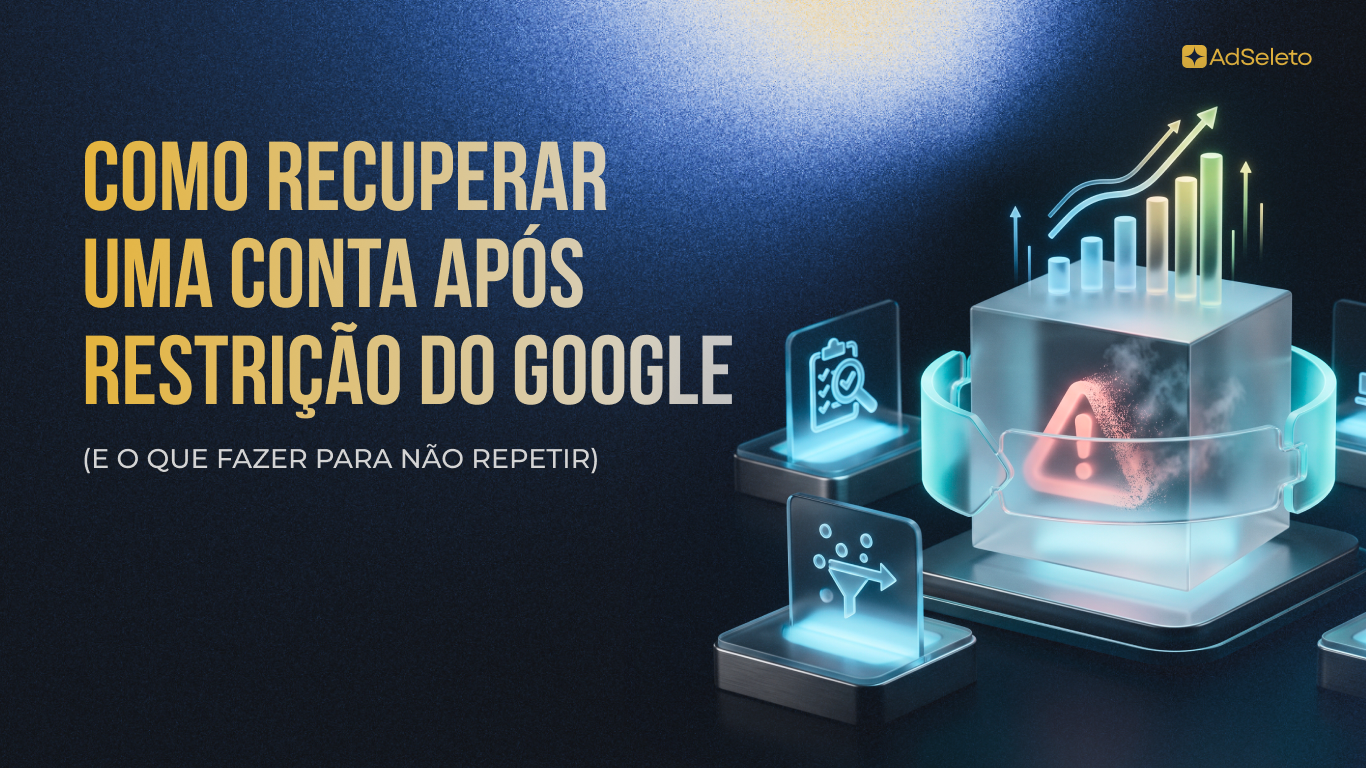 Publisher revisando a notificação de restrição de conta do Google no painel do AdSense